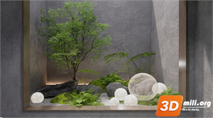 Mini Garden Skp Files 
